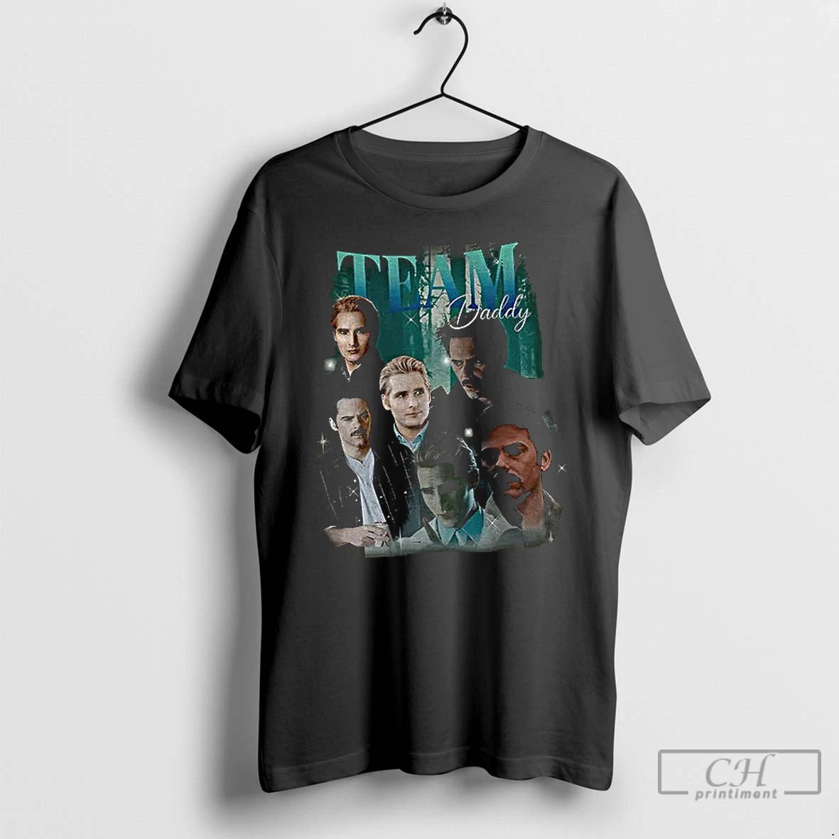 Classic Vintage Charlie Swan And Carlisle Cullen Team Daddy T Shirts
