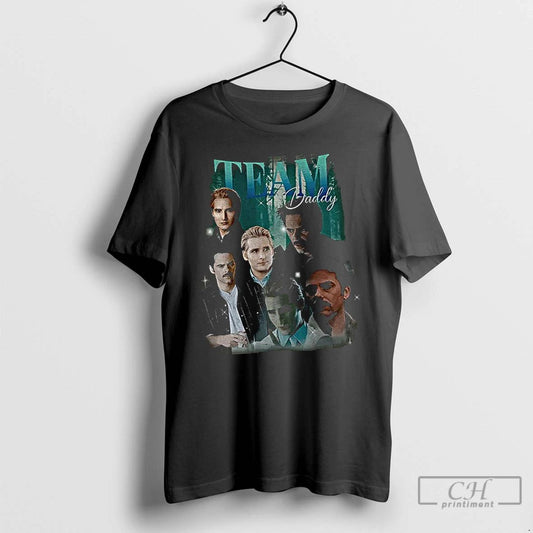 Classic Vintage Charlie Swan And Carlisle Cullen Team Daddy T Shirts