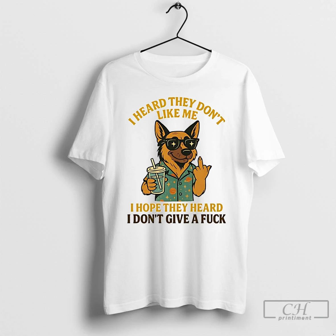 Premium German Shepherd I Heard They Dont Like Me T Shirts