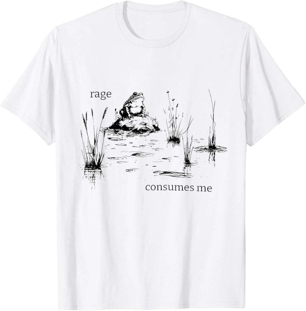rage consumes me frog funny T-Shirt
