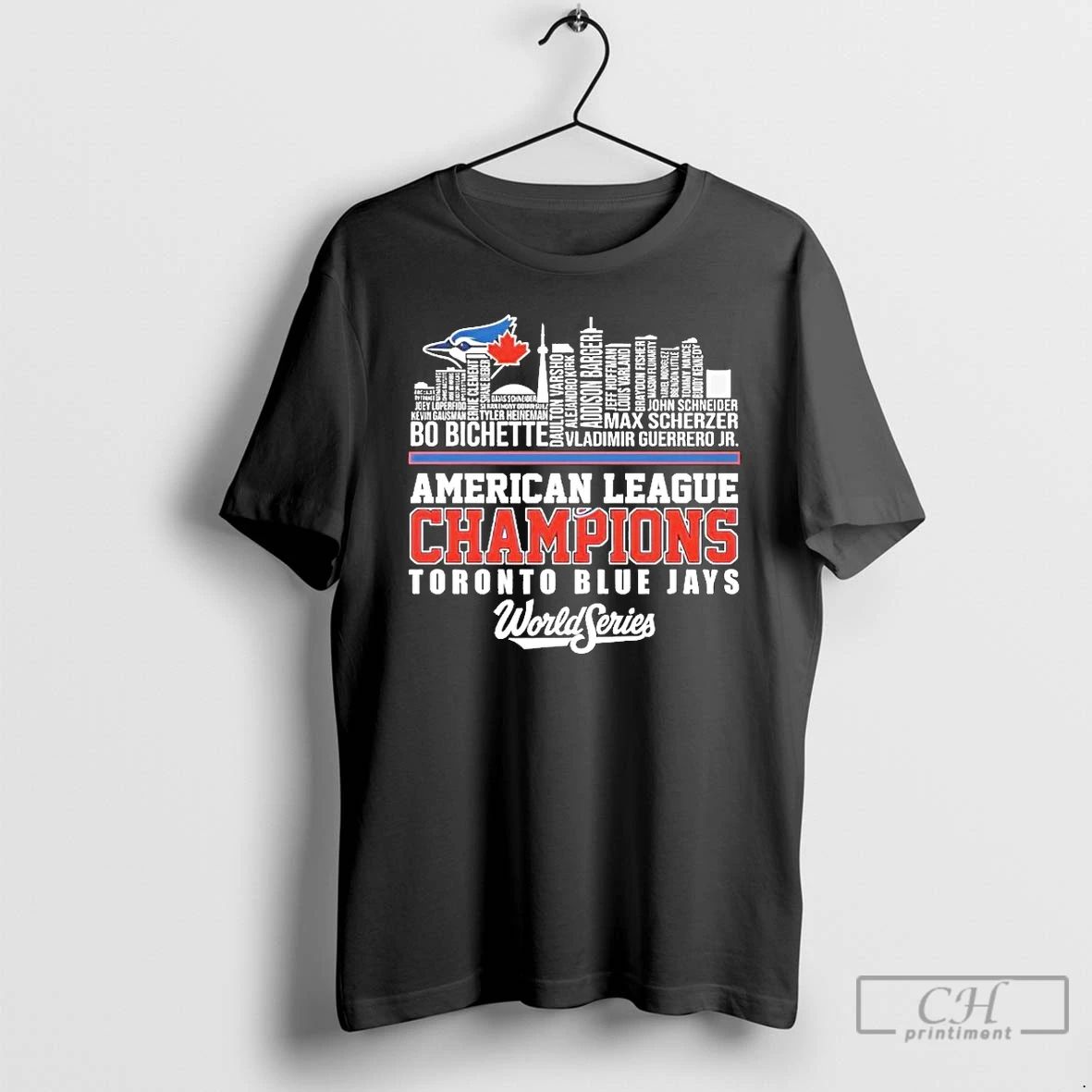 Classic Blue Jays World Series 2025 Team Roster T Shirts