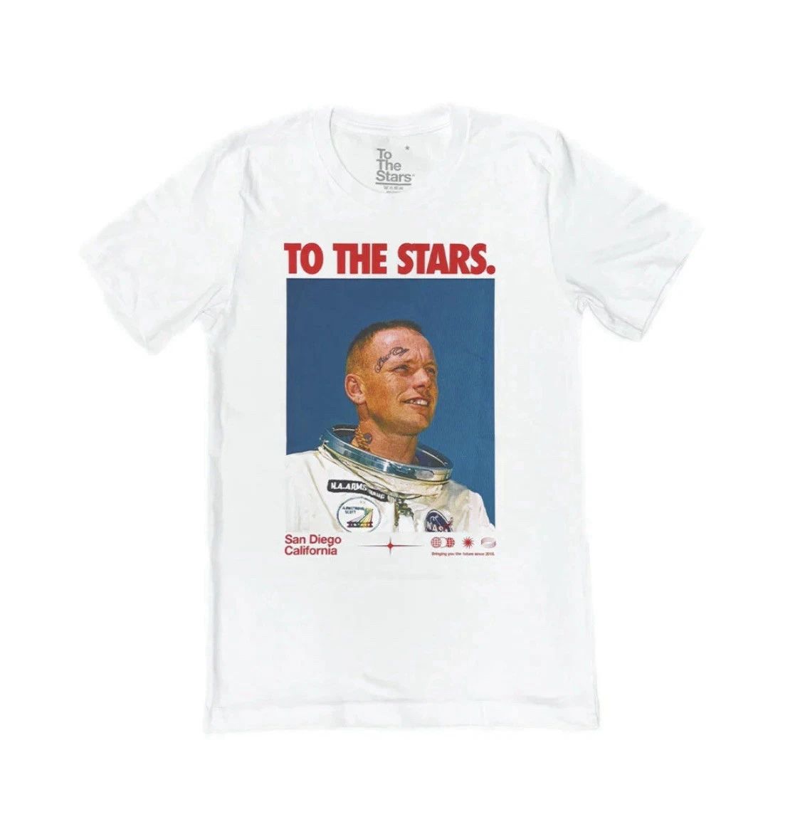 To The Stars T-Shirt XXL; OG Astronaut