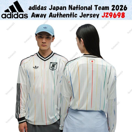 adidas Japan National Team 2026 Away Authentic Jersey JZ9698 Japan Size