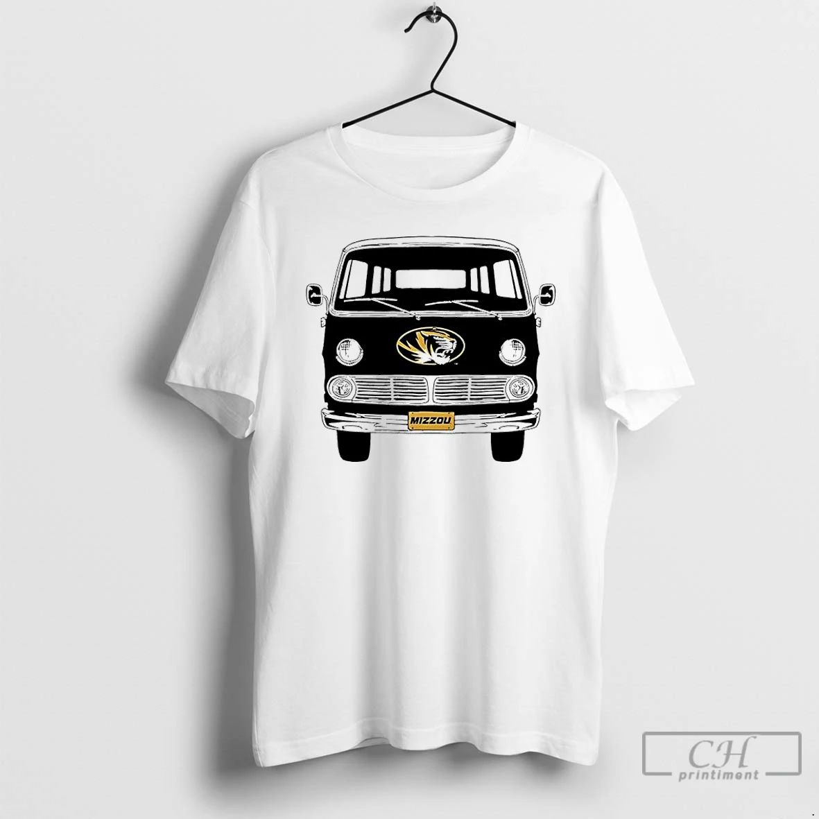 Premium Missouri Tigers Natural Rambling Van T Shirts