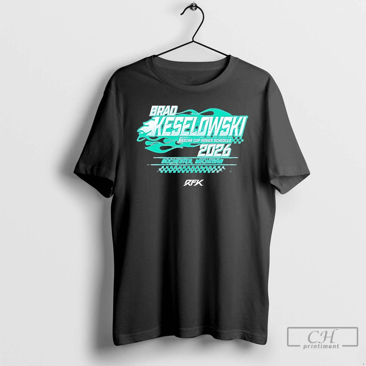 Premium Brad Keselowski 2026 Nascar Cup Series Schedule T Shirts
