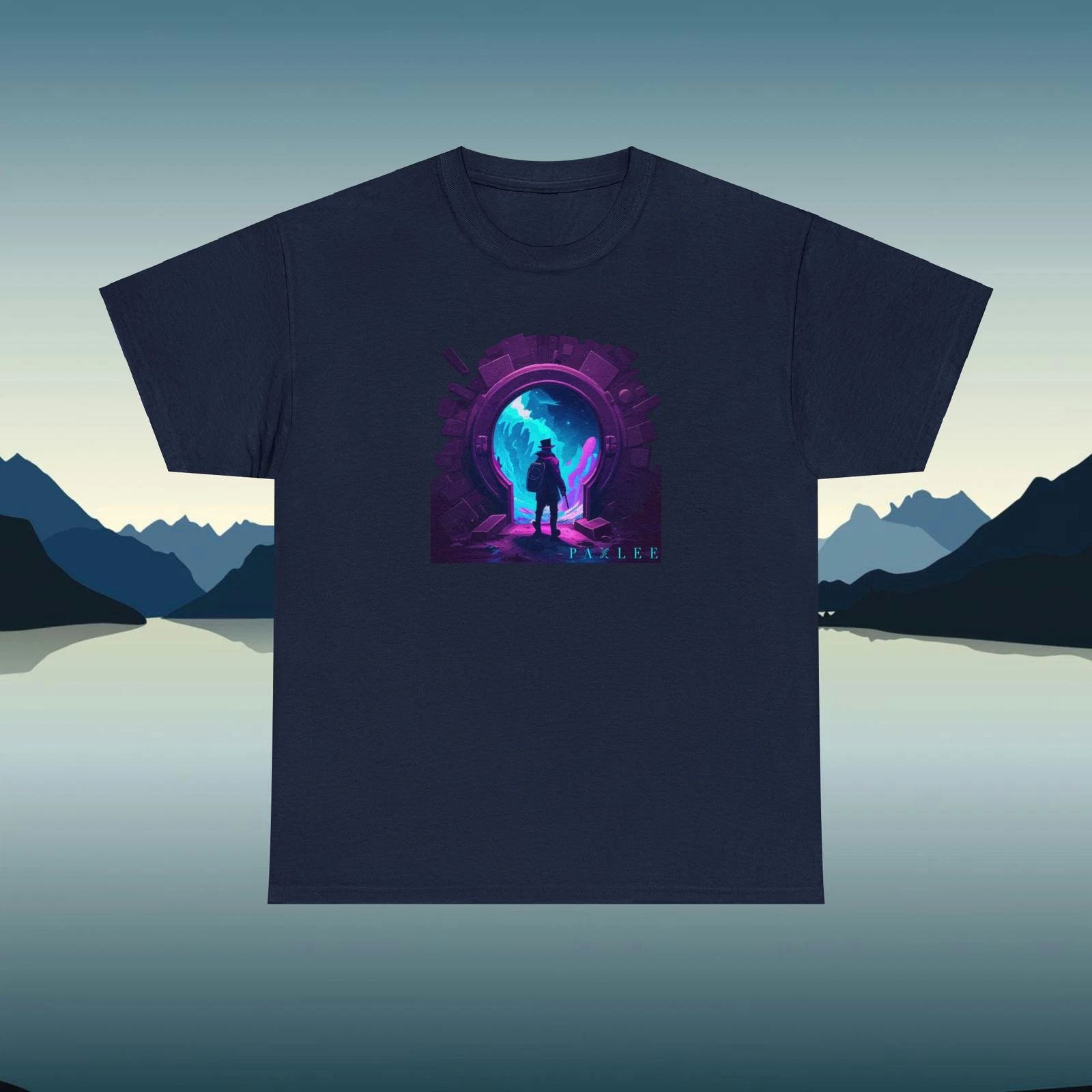 Time Traveler Sci-Fi Graphic T Shirt Unisex Men's Women's Cotton
