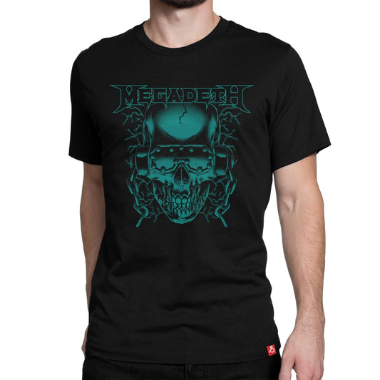 Megadeath Heavy Metal Band Unisex Black Cotton T-shirt S-5XL