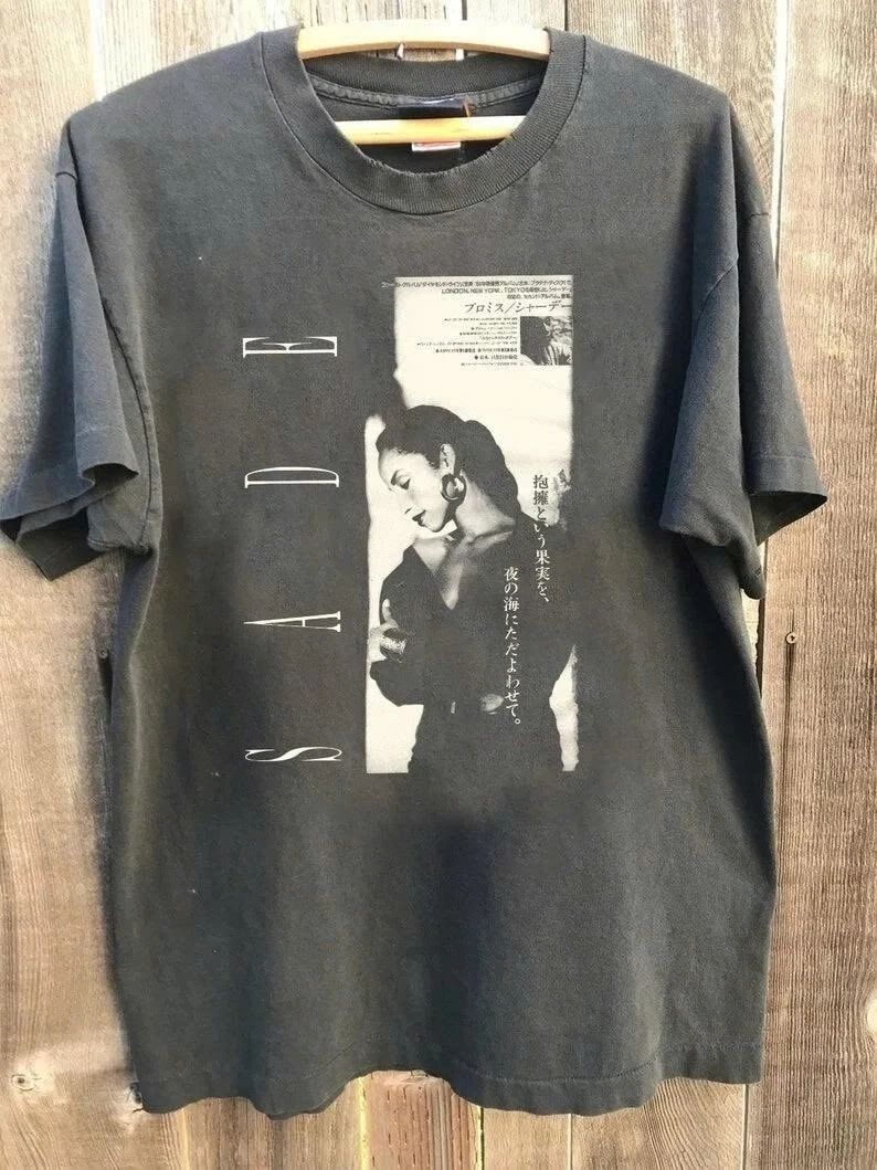 Sade Vintage 90s T-Shirt, Sade Love album t shirt, Sade Adu Fans Gifts