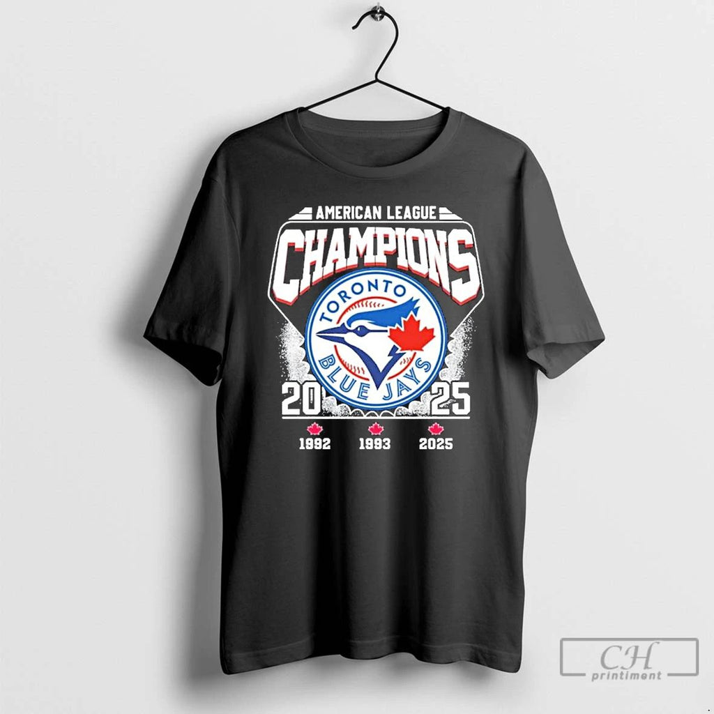 Classic American League Champions Blue Jays Baseball Vintage T Shirts