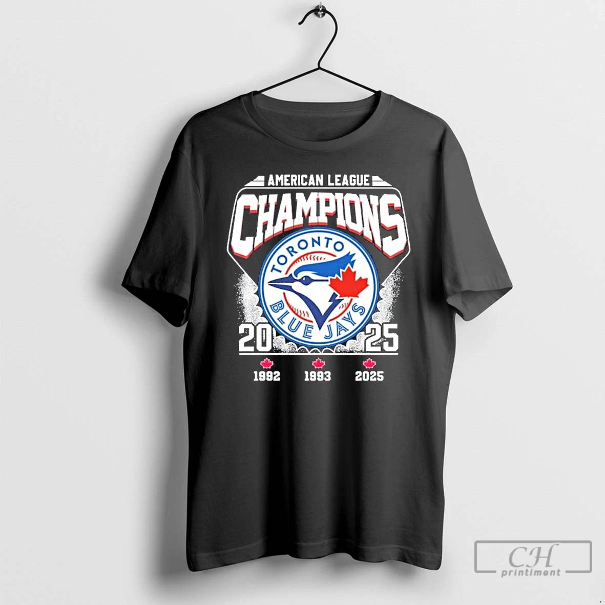 Classic American League Champions Blue Jays Baseball Vintage T Shirts