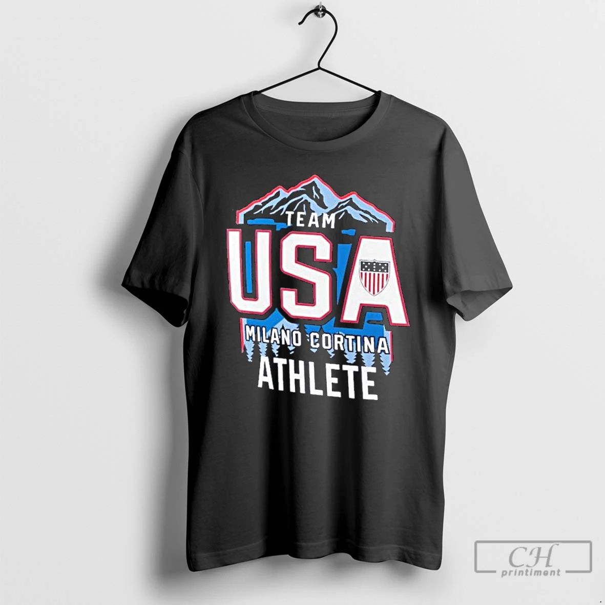 Premium Team Usa 2026 Winter Olympics T Shirts