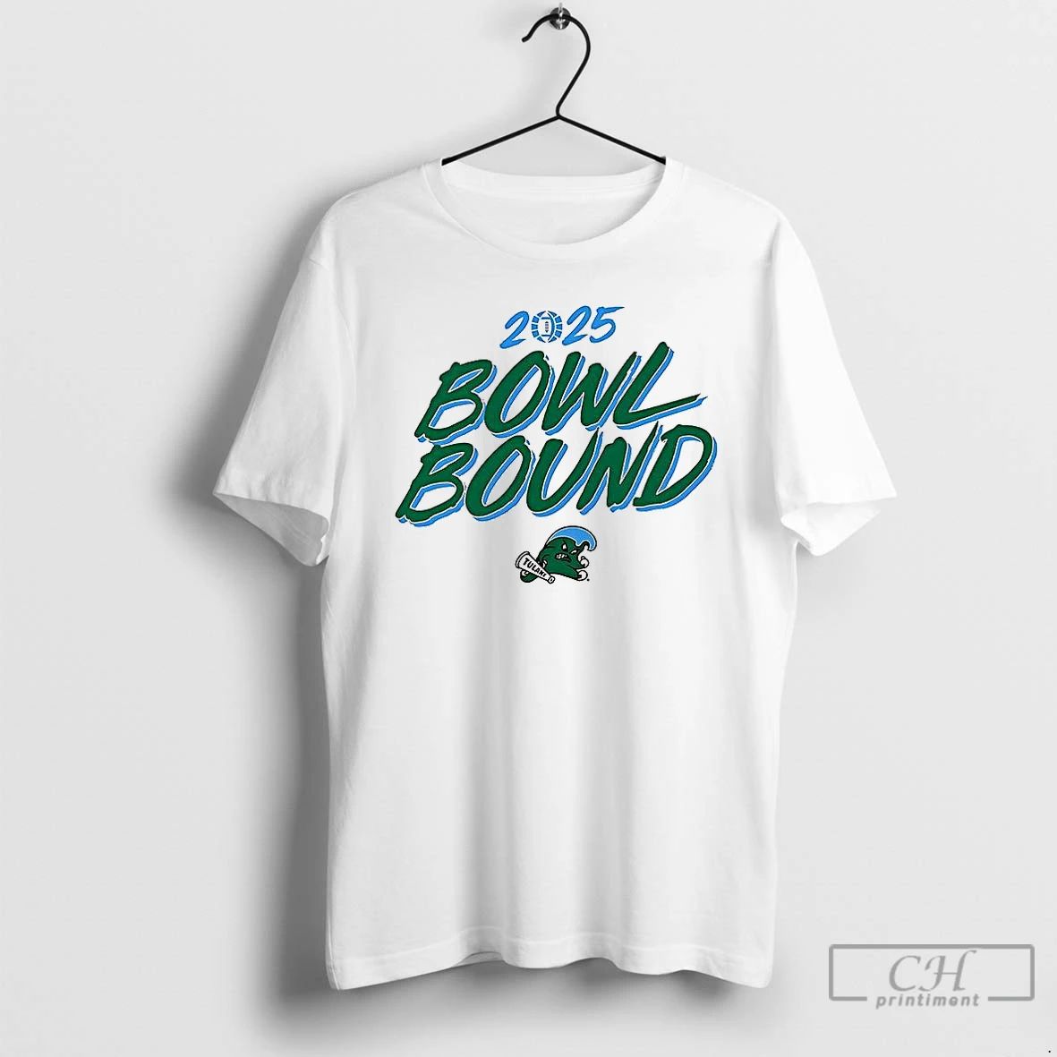 Classic Tulane Green Wave Bowl Bound 2025 T Shirts