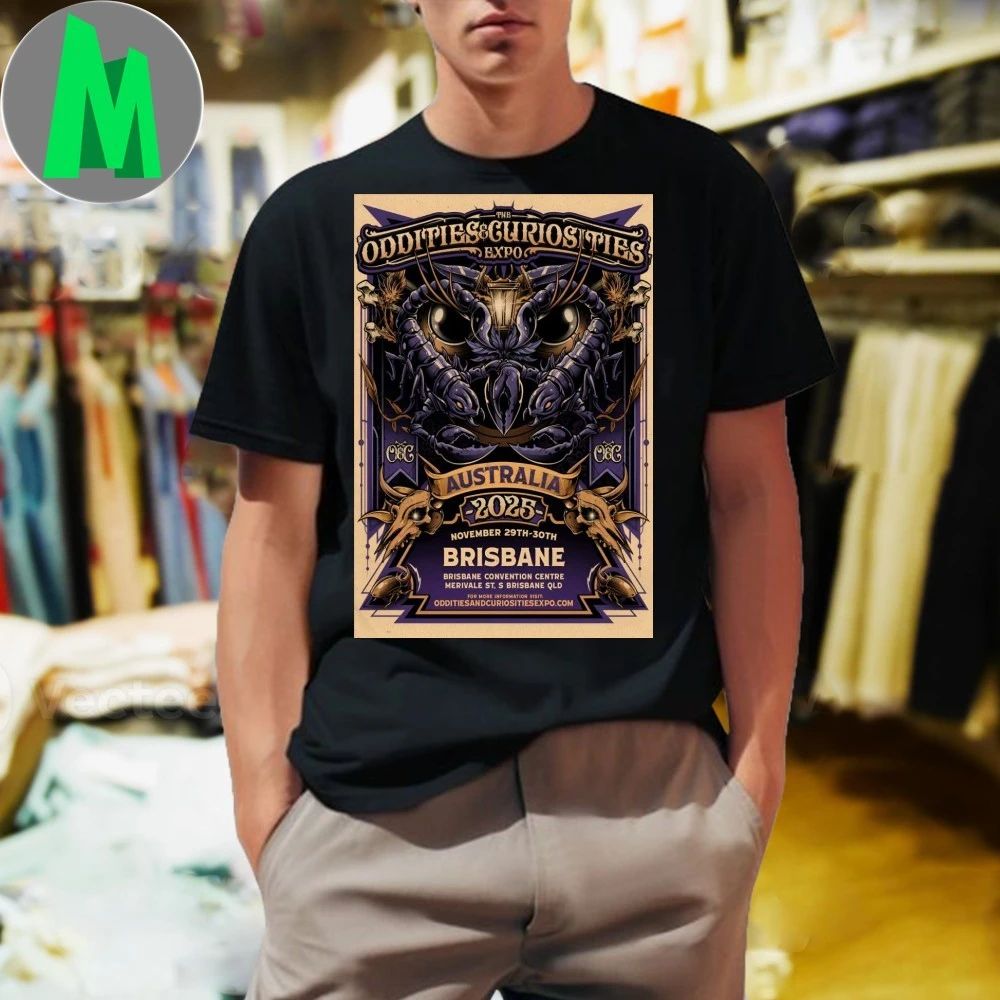 Oddities And Curiosities Expo 11 29-11 30 2025 Brisbane AUS Poster Shirt