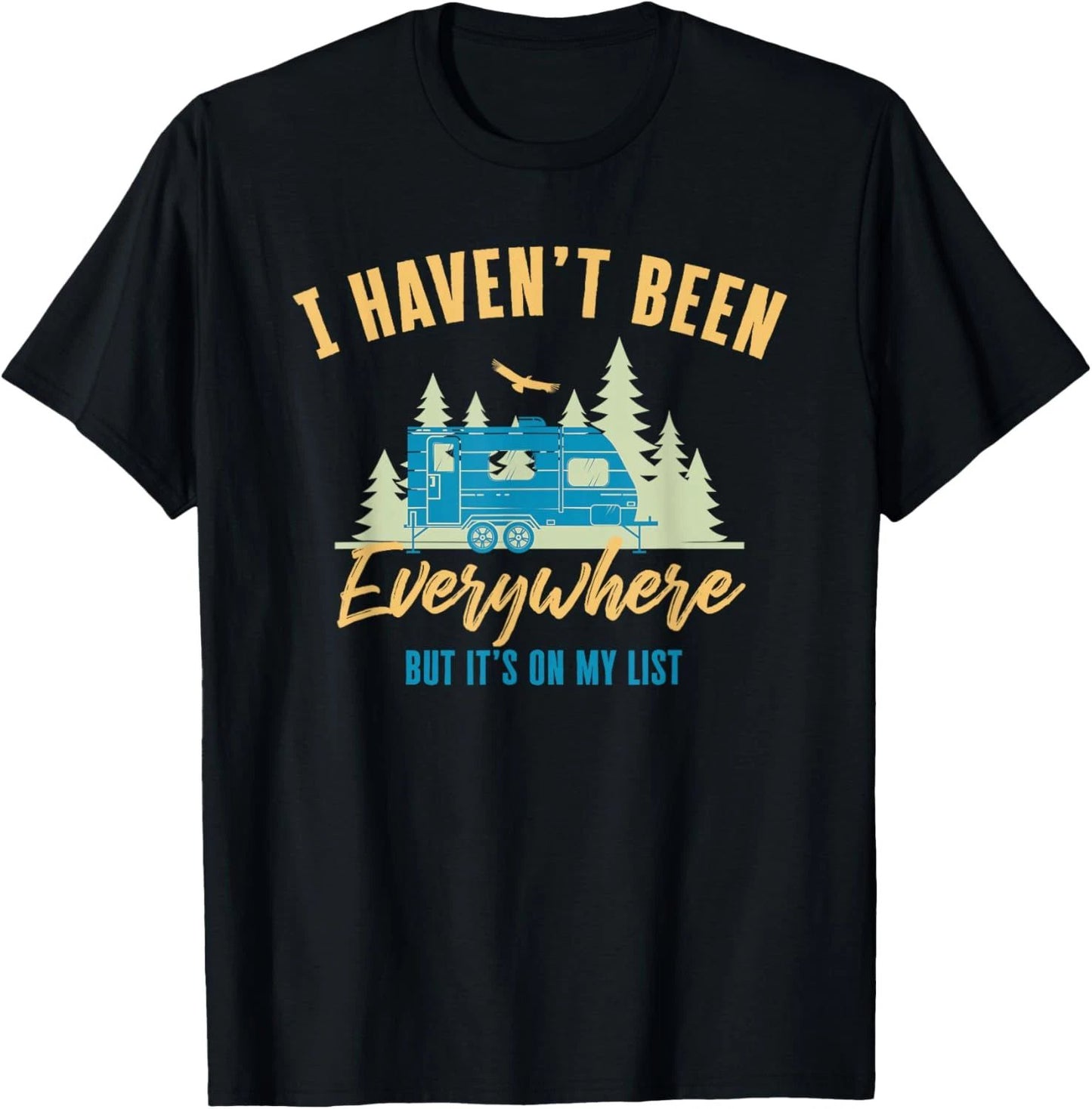 RV Camping Design for Cool Camper Who Travel a Lot T-Shirt