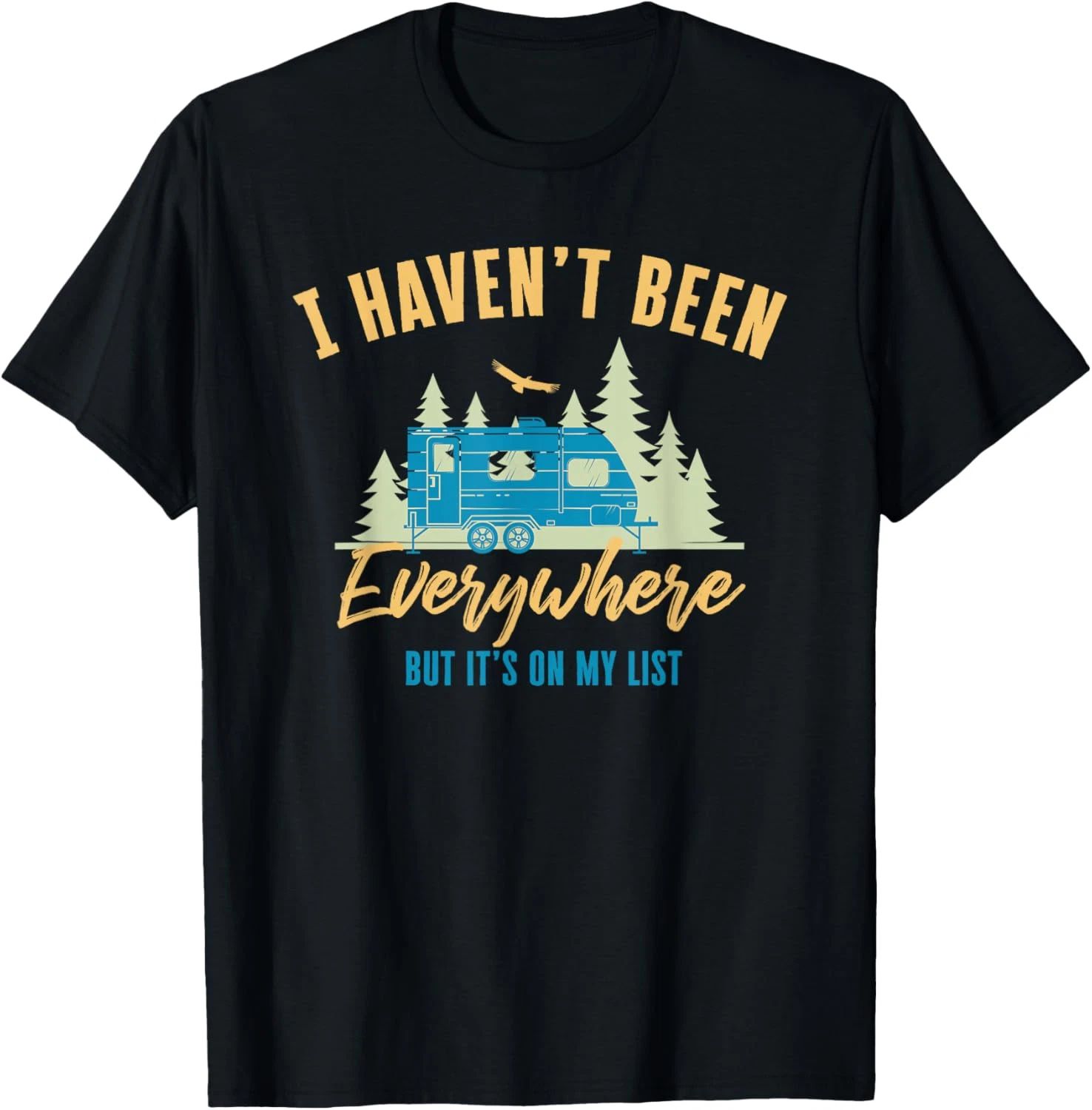 RV Camping Design for Cool Camper Who Travel a Lot T-Shirt