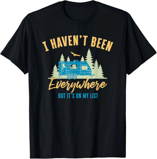 RV Camping Design for Cool Camper Who Travel a Lot T-Shirt