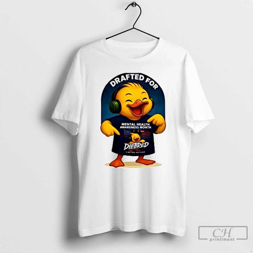 Classic Drafted For Mental Health Awareness Month Die Tired X Mbr T Shirts