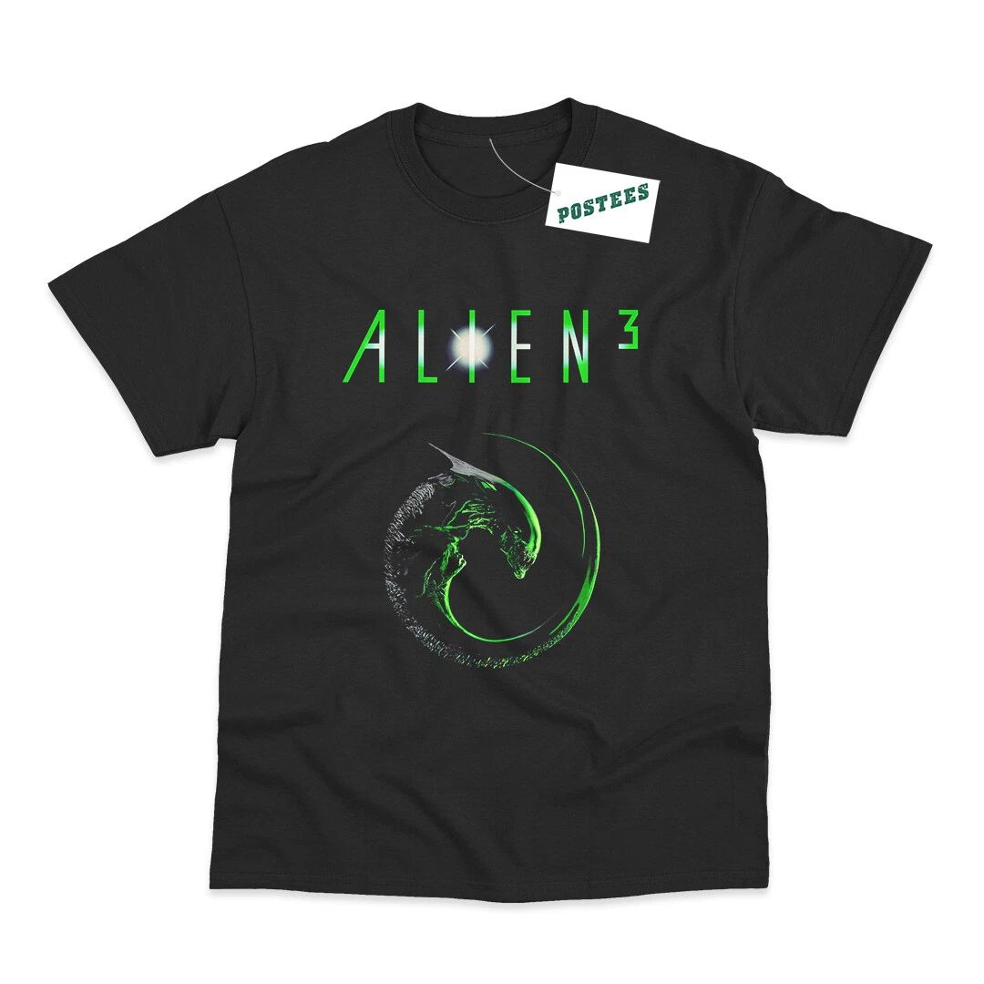Retro Movie Poster Inspired By Alien 3 DTG Printed T-Shirt