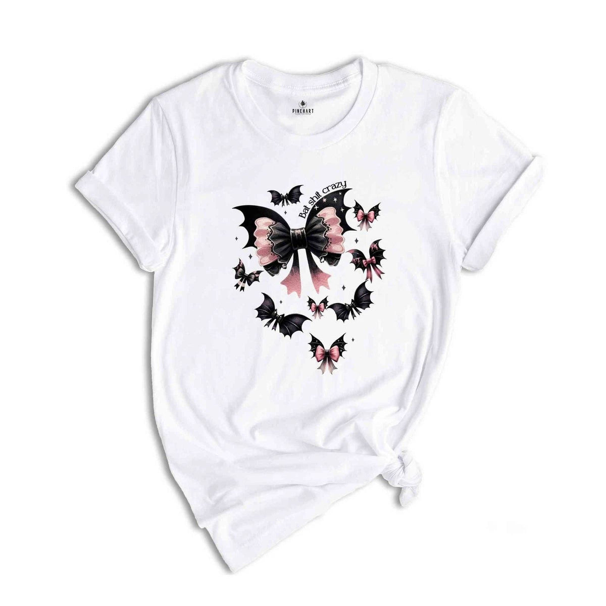 Bat Shirt Crazy Shirt, Cute Butterfly Shirt, Cute Halloween Gift, Happy Hallowee