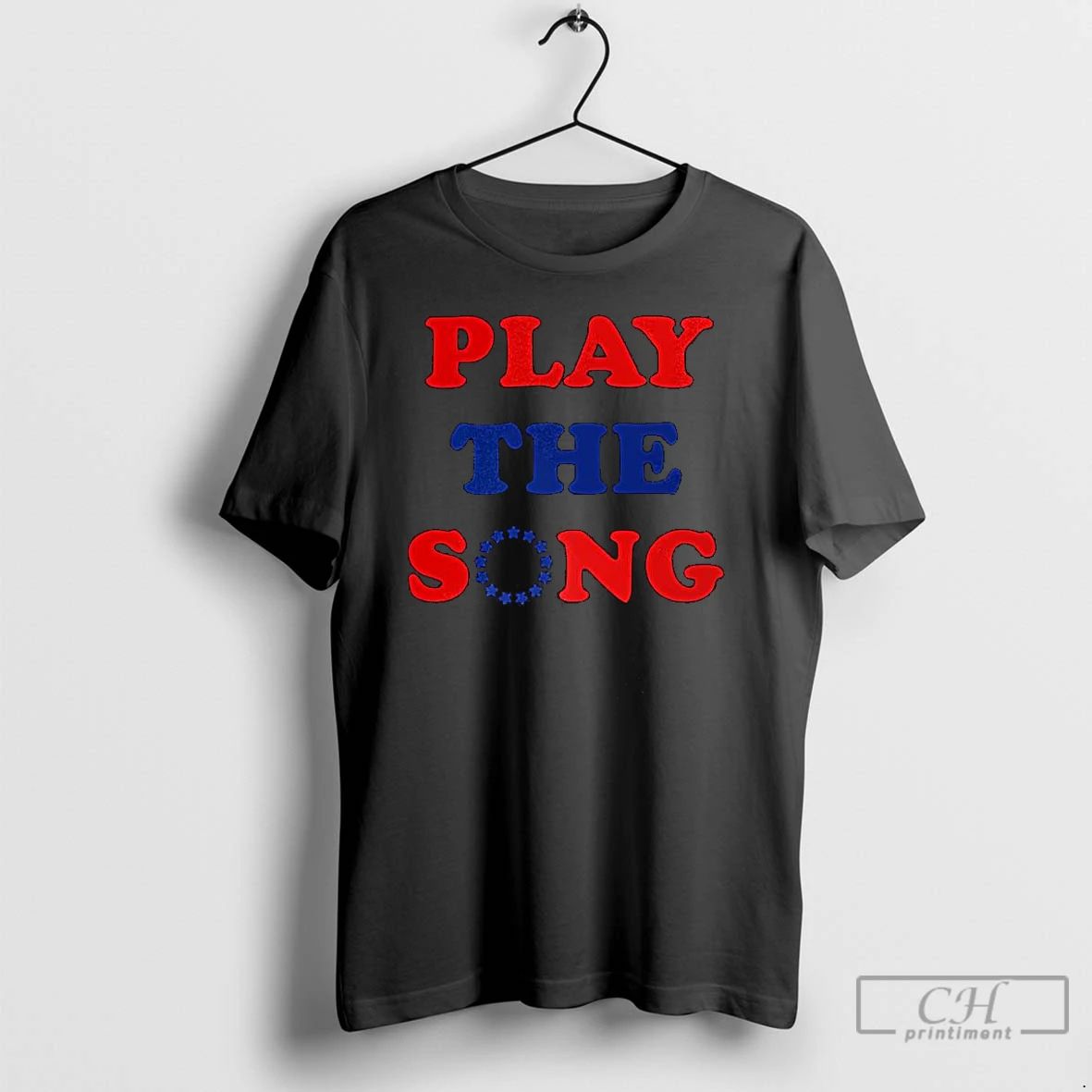 Classic Philly Play The Song Star Circle T Shirts