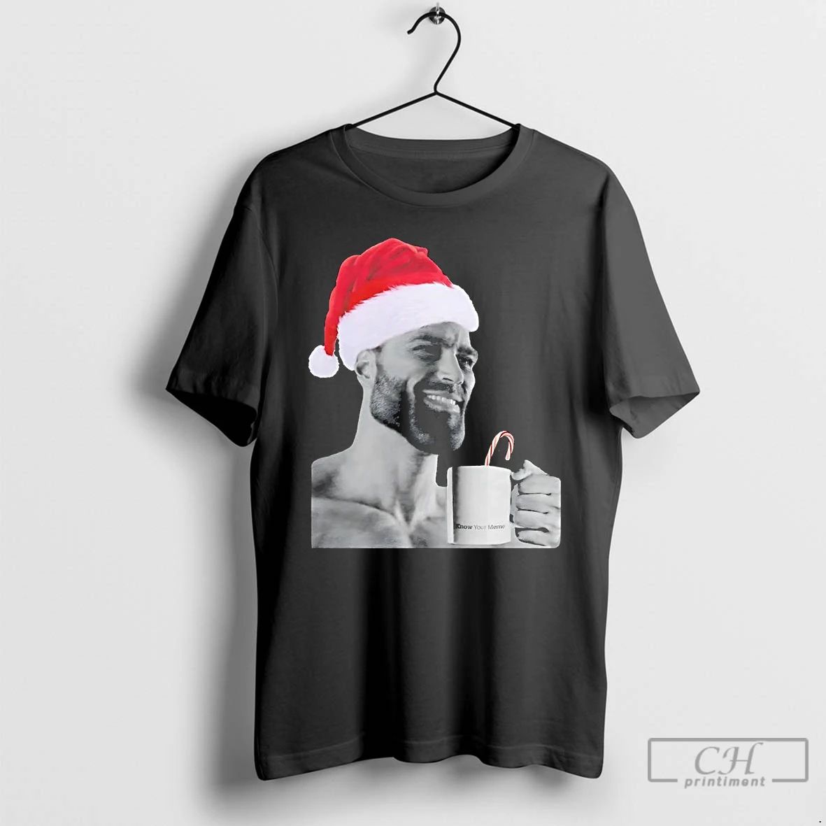 Classic Ernest Khalimov Santa Gigachad T Shirts