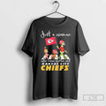 Premium Grinch And Max Just A Woman Who Loves Winter And Kansas City Chiefs