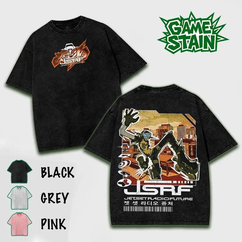 Jet Set Radio game Graphic Tee Streetwear T-Shirt