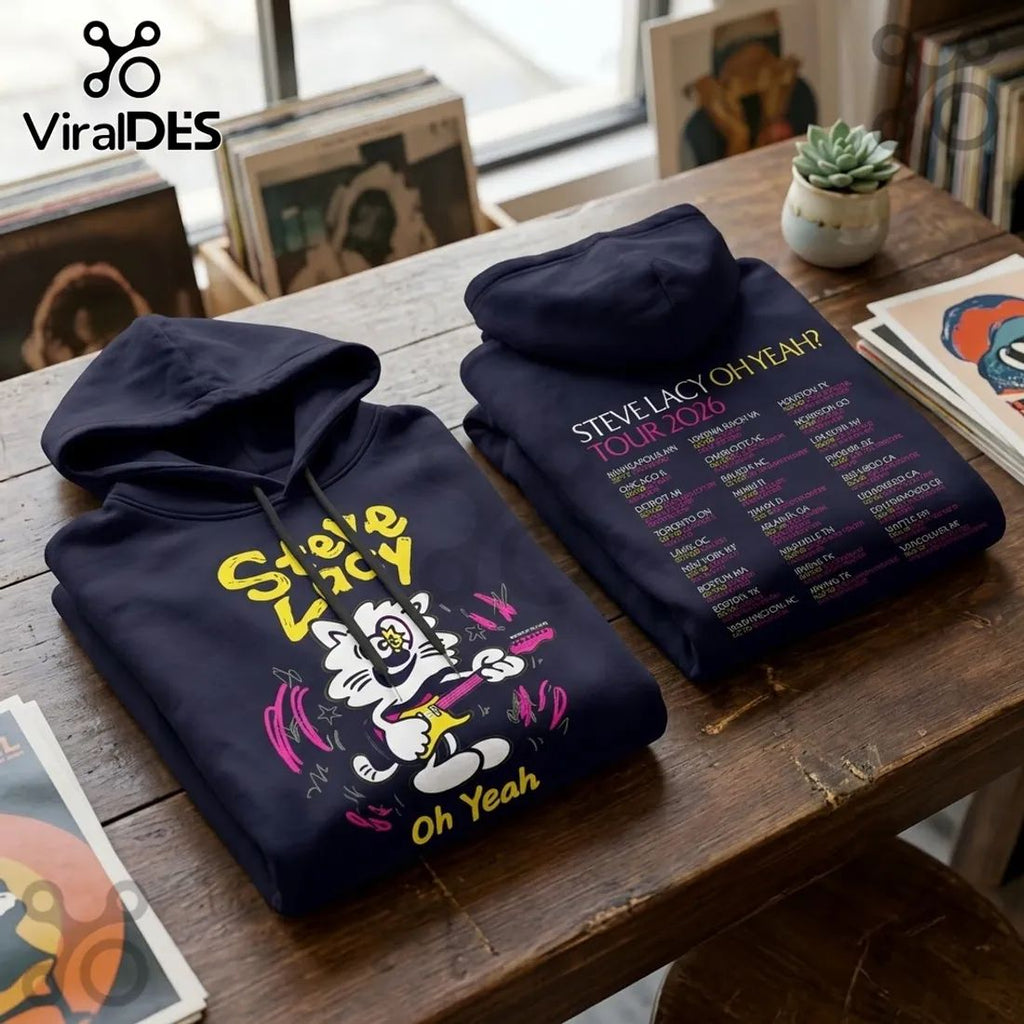 Steve Lacy Oh Yeah 2026 Concert Tour Hoodie