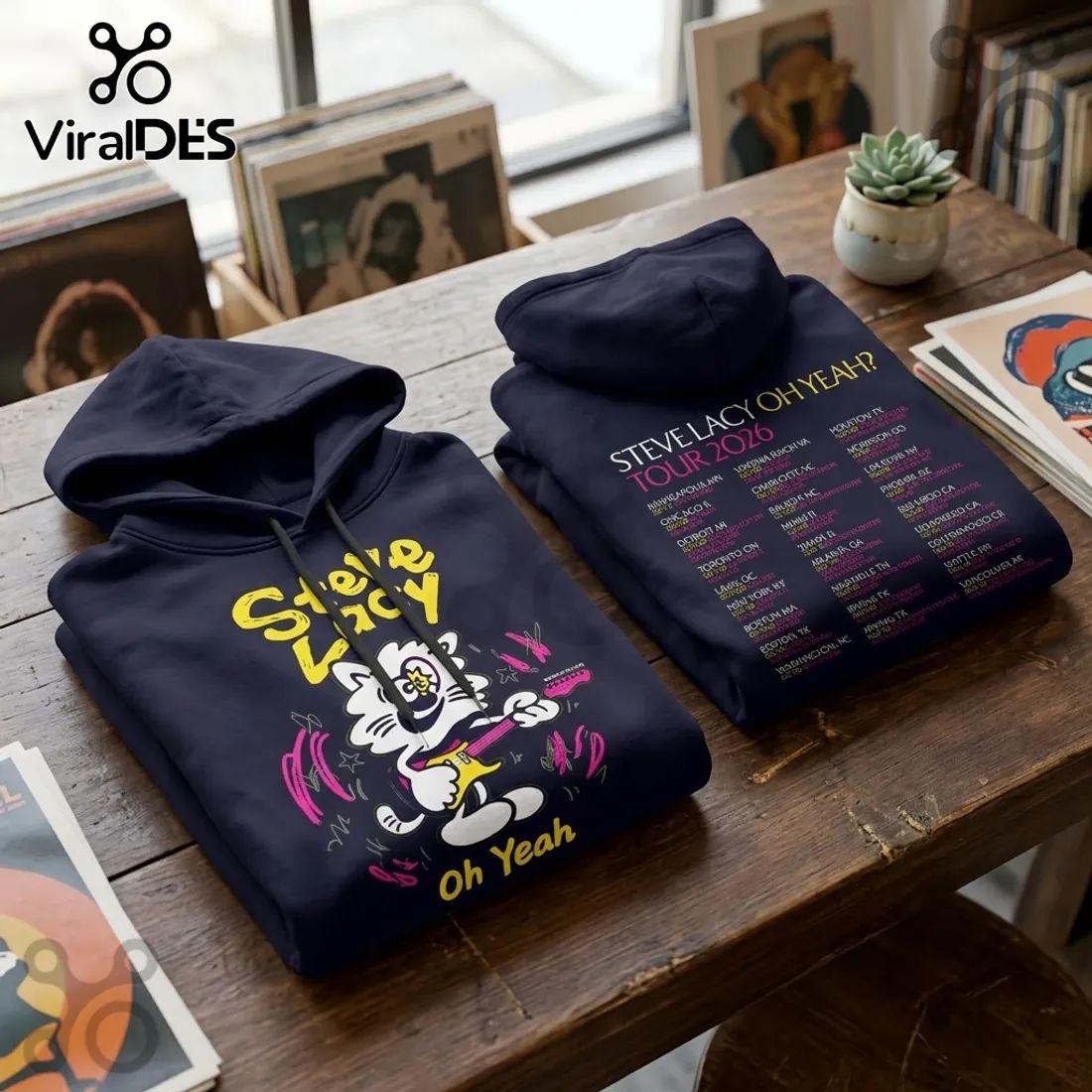 Steve Lacy Oh Yeah 2026 Concert Tour Hoodie