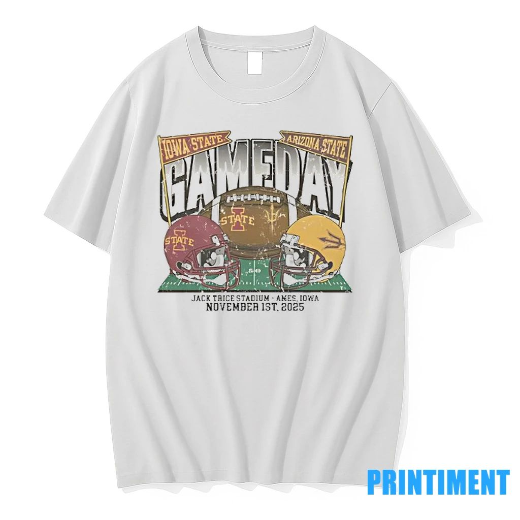 Iowa State Cyclones Ivory Football Vs Arizona State Sun Devils Tshirts Sweater