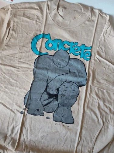(Natural) DARK HORSE COMIC VINTAGE CONCRETE PAUL CHADWICK GRAPHITTI DESIGNS