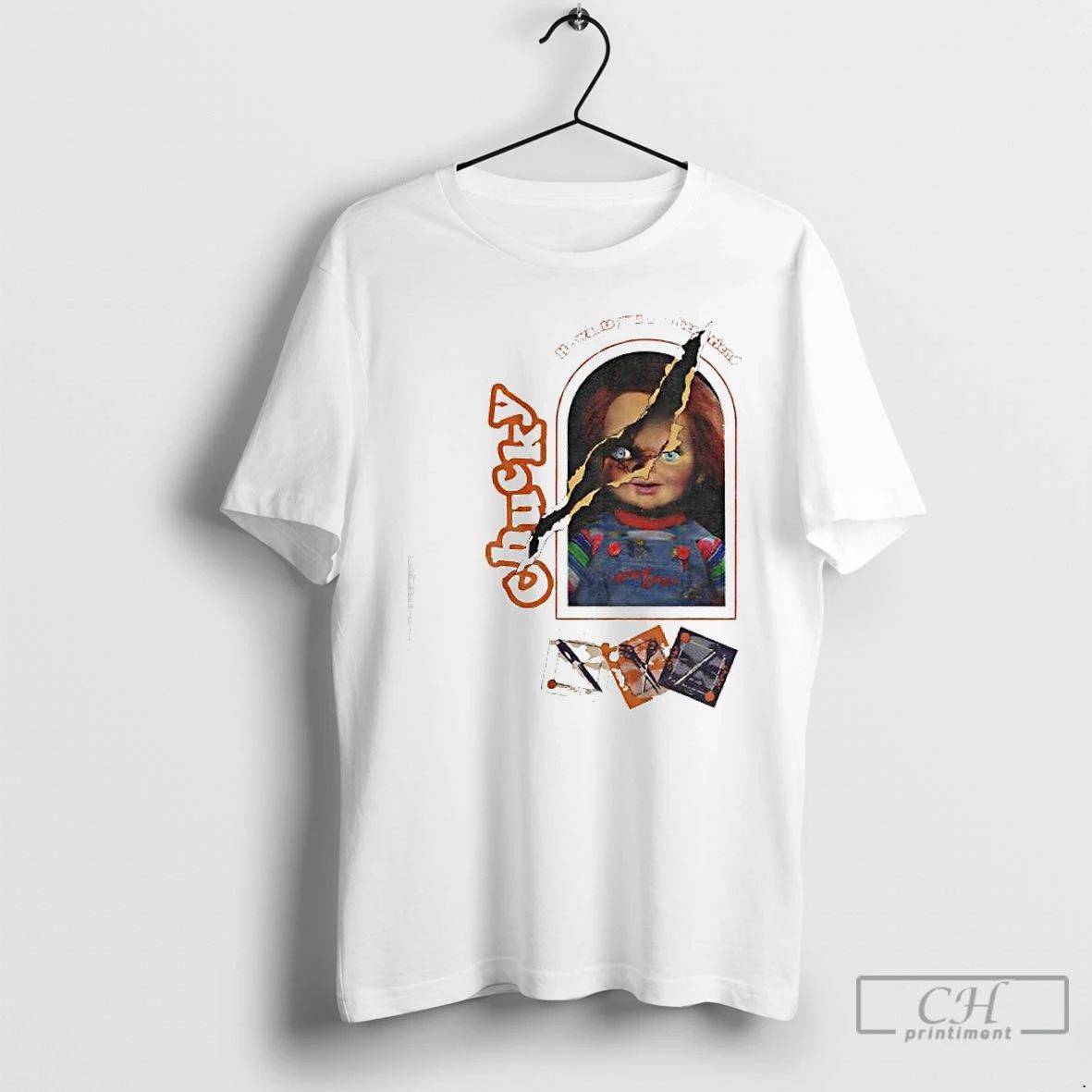 Premium Chucky Lets Be Friends He Wants You As A Bestfriend T Shirts
