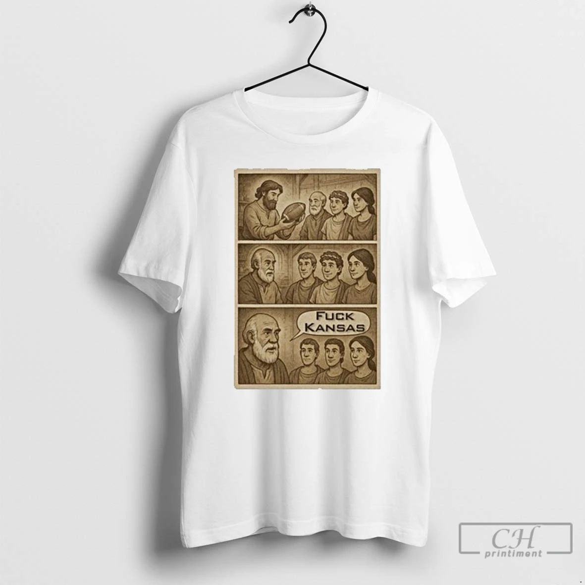 Premium Roman Empire Era Fuck Kansas Jayhawks T Shirts