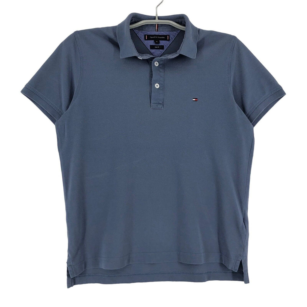 Tommy Hilfiger Slim Fit Blue Polo T-Shirt Size M