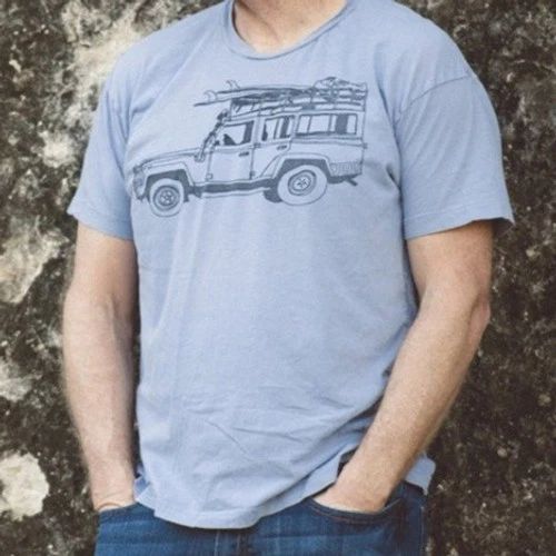 Eco Friendly, Surf Truck T-Shirt, Blue, Unisex, Sustainable Tee