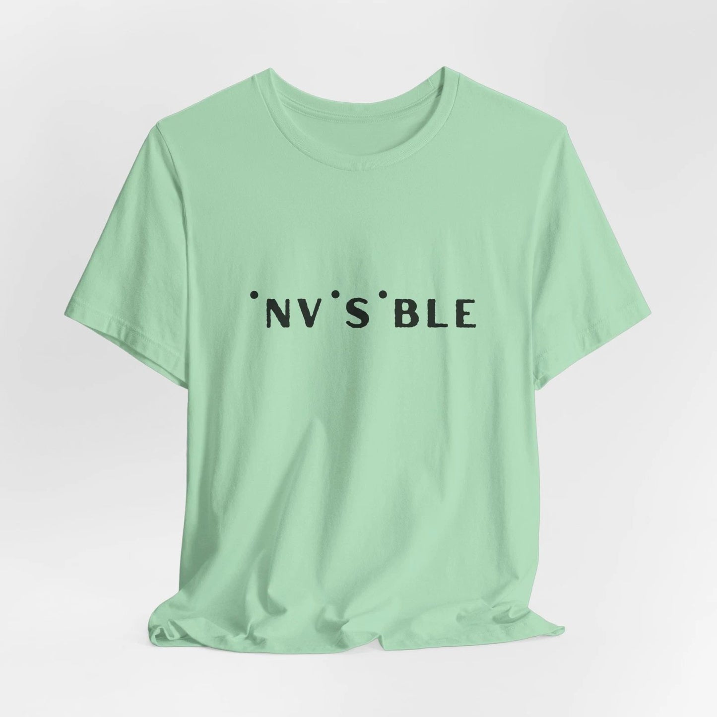 Minimalist T-Shirt for Women or Men - Creative Simple Tees T Shirts, made in USA