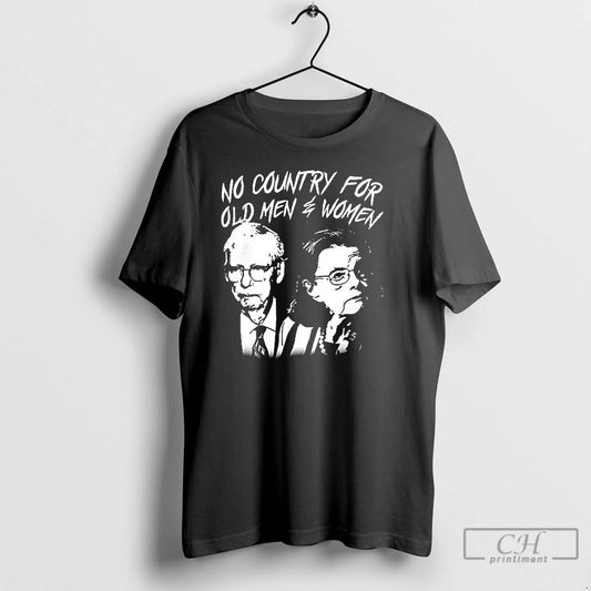 Classic Mitch Mcconnell No Country For Old Men And Women Politician T Shirts