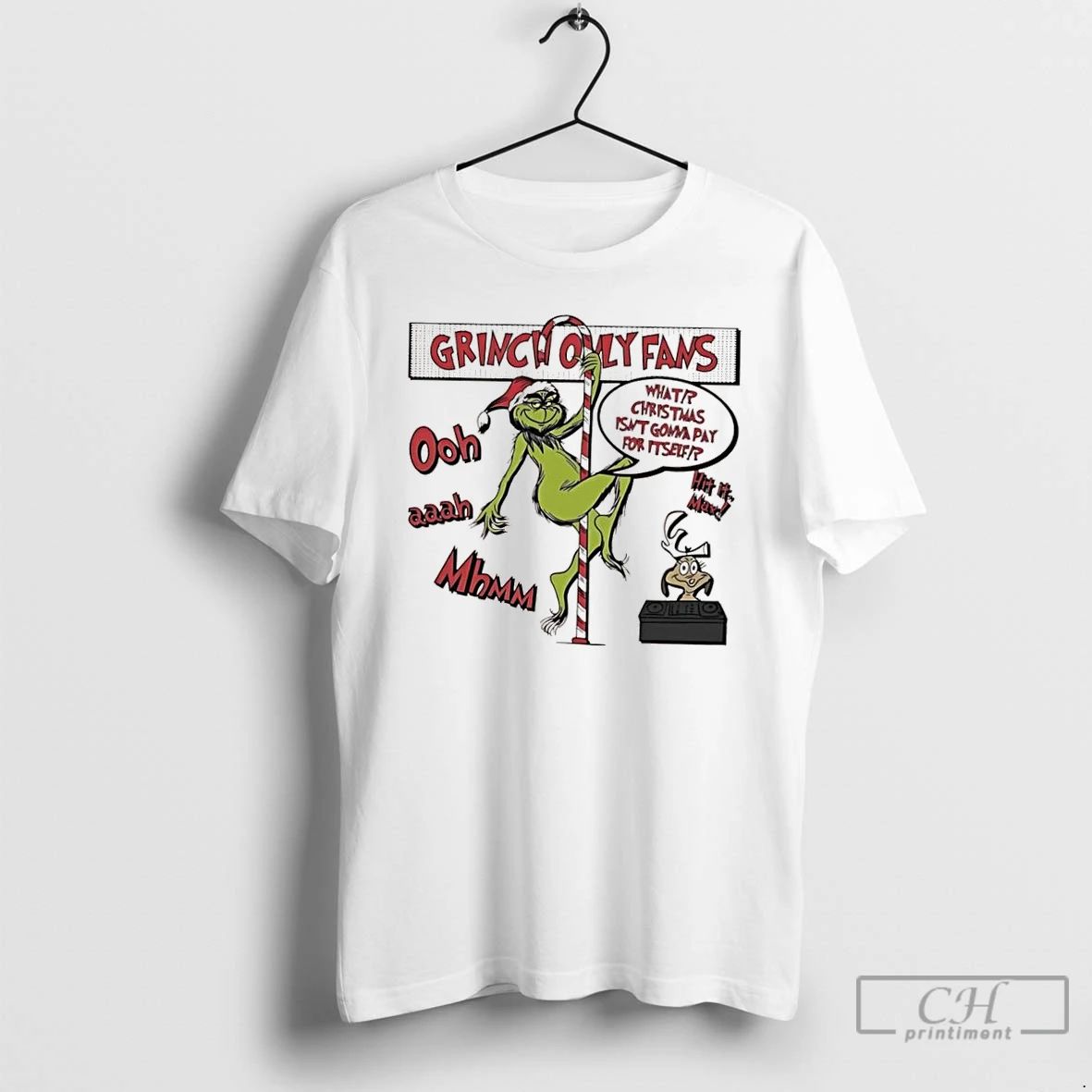 Classic Grinch Only Fams What Christmas Isnt Gonna Pay For Itself Graphic T Shirts