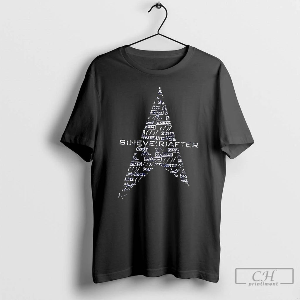 Classic Sineverafter Sea Arrow Star Graphic T Shirts