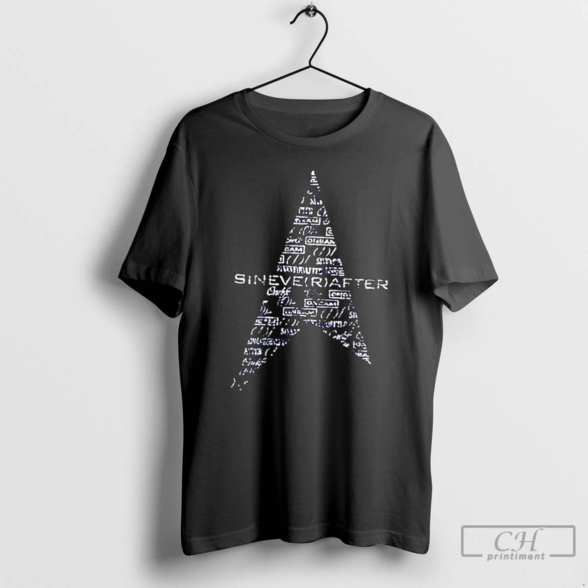 Classic Sineverafter Sea Arrow Star Graphic T Shirts