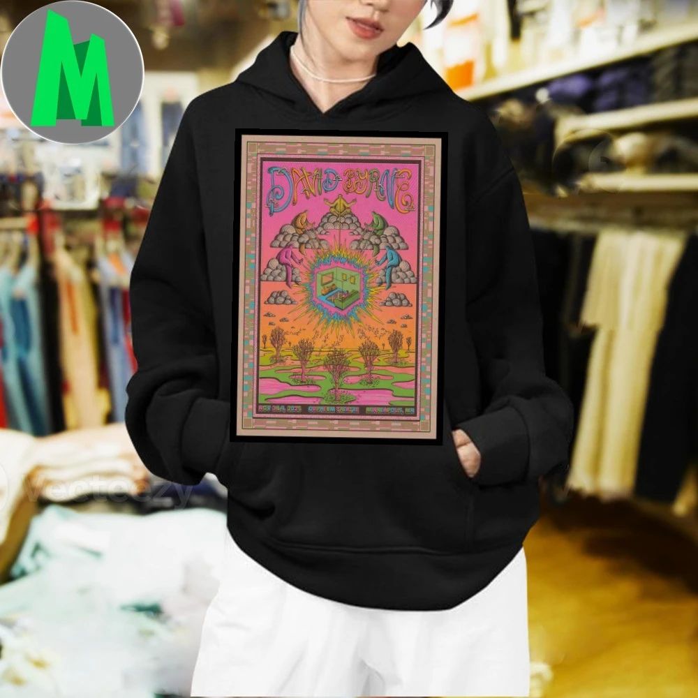 David Byrne Orpheum Theatre Minneapolis, MN Poster Shirt