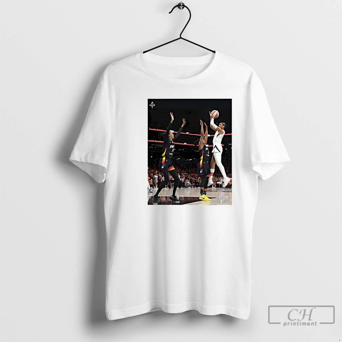 Premium Las Vegas Aces Hang It In The Lourve T Shirts