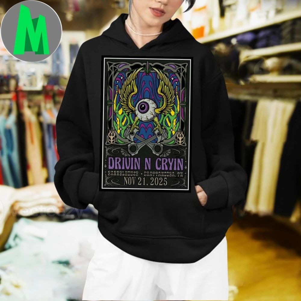 Drivin N Cryin Barrelhouse, Chattanooga Poster Shirt