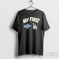 Classic Los Angeles Dodgers 2025 World Series Champions My First Christmas T Shirts