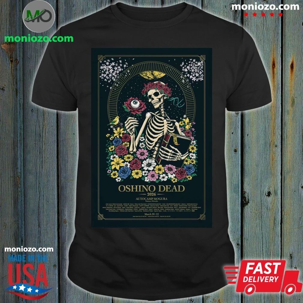 Oshino Dead March 20-22 2026 In Numazu, Shizuoka Tour Poster Shirt