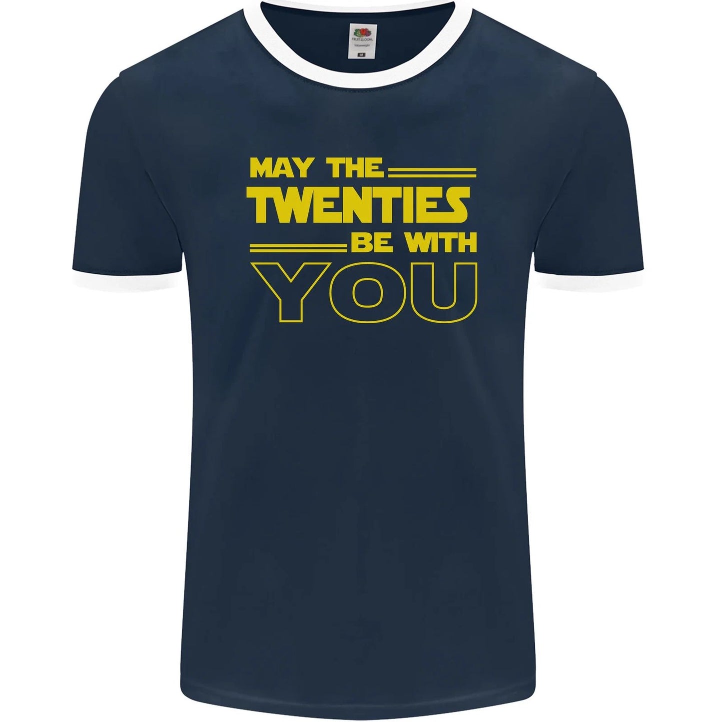May the 20s Twenties Be With You Sci-Fi Mens Ringer T-Shirt FotL