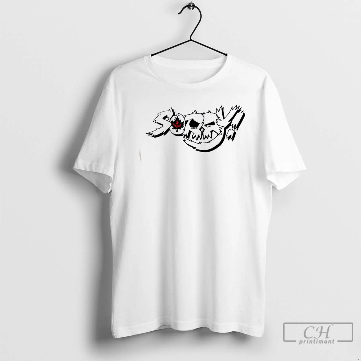 Classic Cocky Canuck D Man Dan Parker Sorry Logo T Shirts