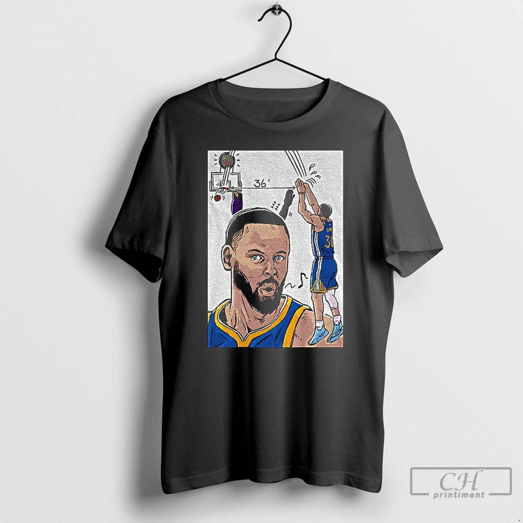 Classic Stephen Curry Mvp All Star Golden State Warriors Nba Basketball Cartoon T Shirts