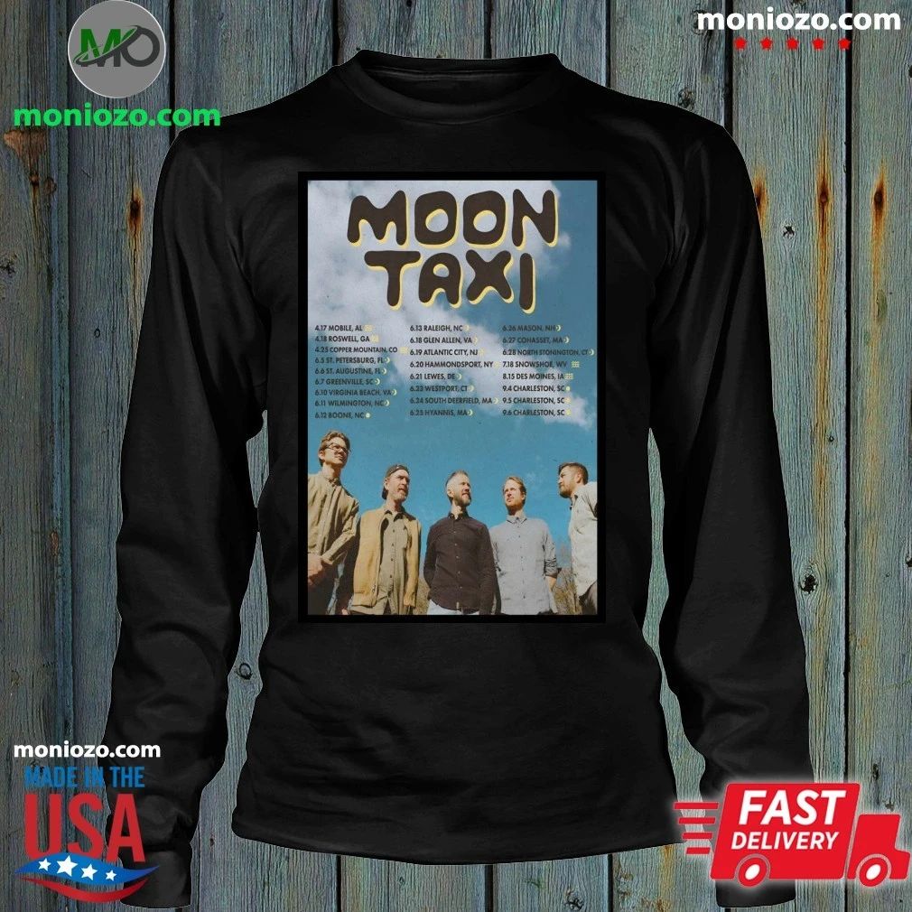 Original Moon Taxi Summer Tour 26 Poster Shirt