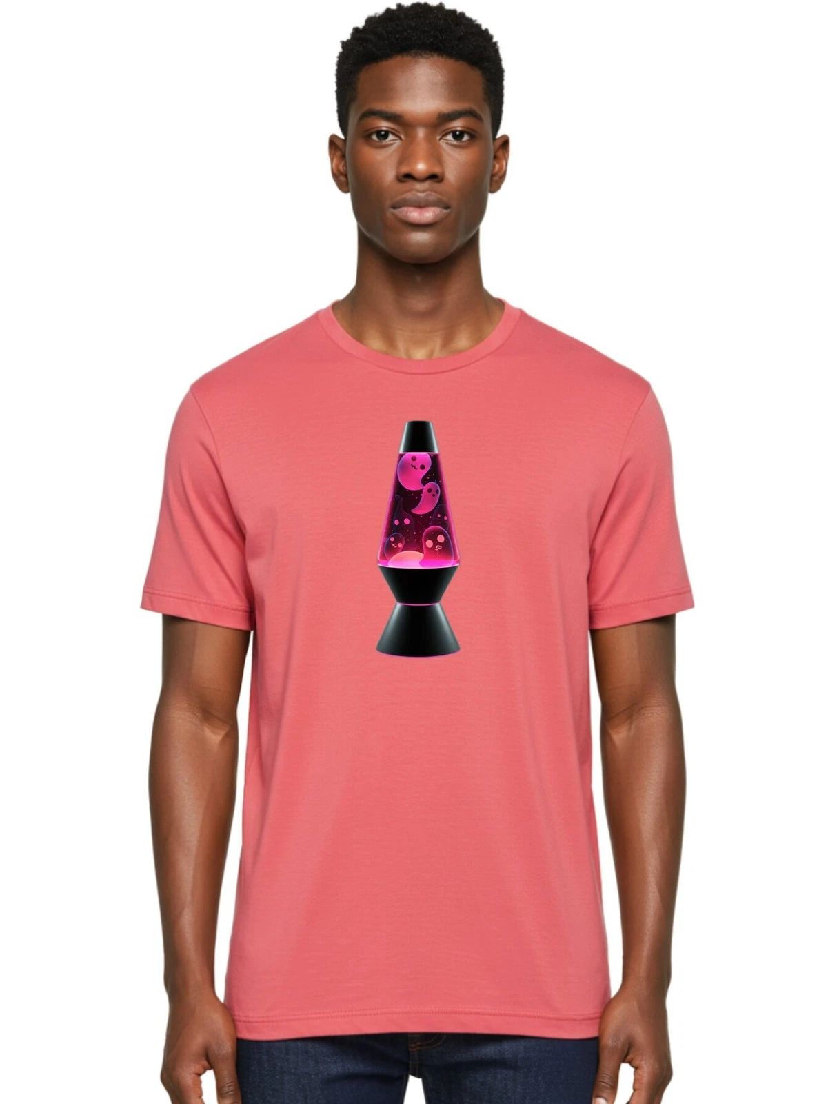 Lava-Lamp Mens Graphic Tee, 100% Cotton, Casual Summer Wear